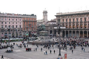 Plazas de Milán